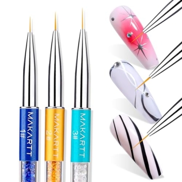 Makartt Fine Nail Art Brushes for Perfect Nail Designs