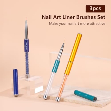 Makartt Fine Nail Art Brushes for Perfect Nail Designs