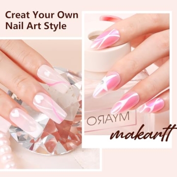 Makartt Fine Nail Art Brushes for Perfect Nail Designs
