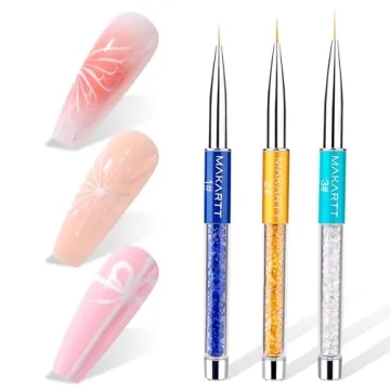 Makartt Fine Nail Art Brushes for Perfect Nail Designs
