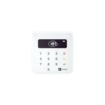 SumUp Plus Card Reader - Bluetooth NFC RFID Reader for Mobile Payments