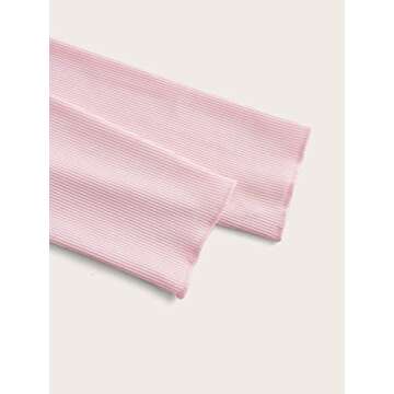 SOLY HUX Y2K Long Sleeve Ribbed Knit Top - Stylish & Trendy