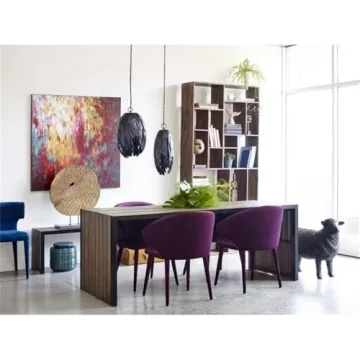 Moe's Home Redemption Large Bookcase - Elegant Walnut Design