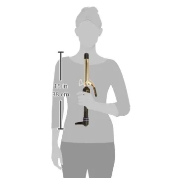 HOT TOOLS 24K Gold Curling Iron for Long-Lasting Curls