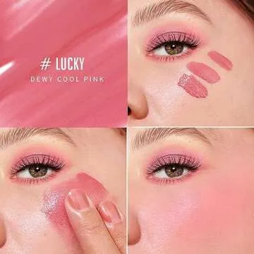 KIMUSE Liquid Blush - Weightless & Long-Lasting Formula