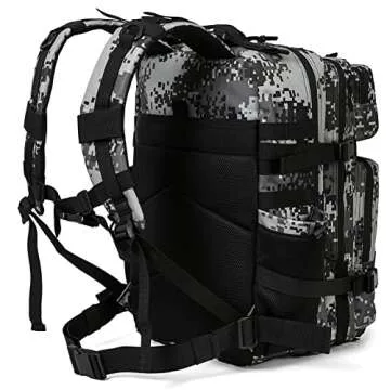 QT&QY Military Tactical Backpack 45L: Versatile & Durable