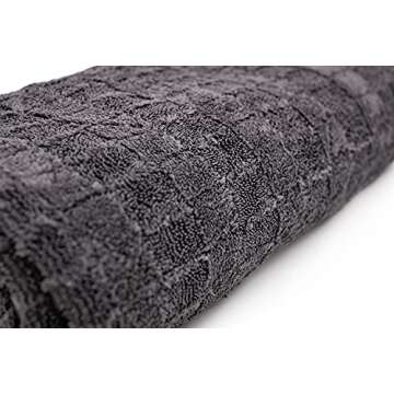 The Rag Company - The Gauntlet Drying Towel - 70/30 Blend Korean Microfiber, Designed to Dry Vehicle...