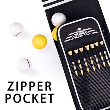 Champkey USA Lightweight Golf Carry Bag - Portable & Durable