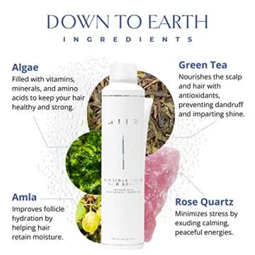 AIIR Flexible Hold Finishing Spray - Light Hold Hairspray with Soft & Touchable Finish, Enhances Style & Shine, Humidity Resistant for Fighting Frizz, 2.5 oz