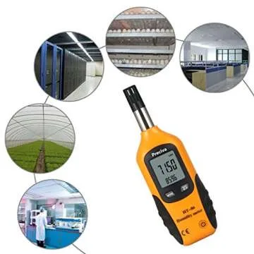 Preciva Digital Psychrometer for Accurate Temperature and Humidity