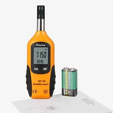 Preciva Digital Psychrometer for Accurate Temperature and Humidity