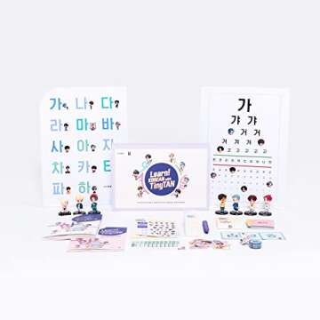 LEARN KOREAN WITH TinyTAN (BTS Characters) - Official BTS Merchandise, Kpop Merch, BTS Gift Idea, Ko...