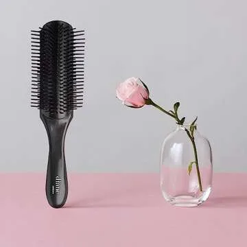 Diane Pro Nylon Pin Hair Brush for Effortless Styling