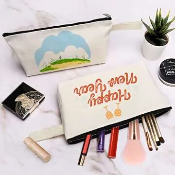 Sinzip Canvas Makeup Bag - Customizable Gift Solution