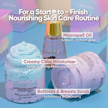 Olivia Beauty Natural Body Scrub for Radiant Skin