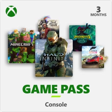 Xbox Game Pass Console 3 Month Membership Digital Code