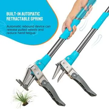 Royalgarden Weed Puller Tool with Garden Tool Bags