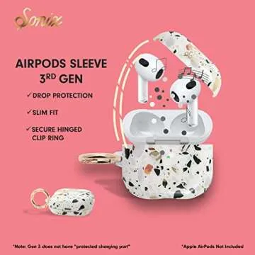 Stylish Sonix Protective Hard Cover for AirPods