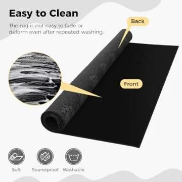 Anjetan Drum Rug - Perfect Soundproof Mat for Drummers