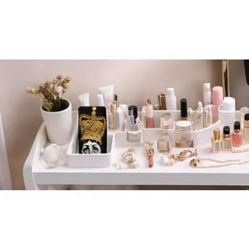 Beccalame Ceramic Jewelry Tray, Ring Trinket Earrings Necklaces Bracelet Key Watch Perfume Dish Decorative Plate, Thanksgiving Christmas Birthday Gifts for Mom Wife Sister Daughter Friend (F6)