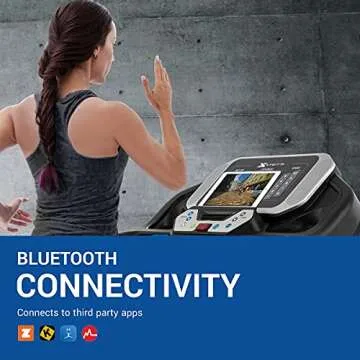 XTERRA Fitness TRX3500 Premium Performance Series Folding Treadmill, Large XTRASoft Cushioned Running Deck, LCD Display, Handlebar Speed and Incline Controls, Variety of Programs, FTMS Bluetooth