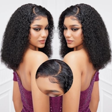 Jessica Bob Wig: Natural-Looking Curly 8 Inch Beauty