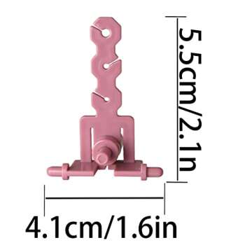 YHXiXi 4PCS Knitting Machine Tensioners Replacement Accessories Removable Yarn Tensioner Adapters Te...