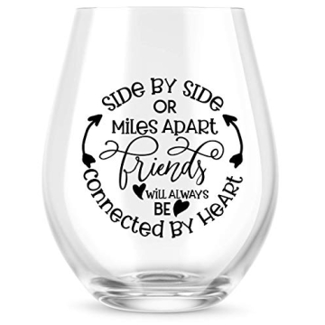 Best Friend Wine Glass - 15 Oz - Unique Gift for Her