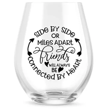 Best Friend Wine Glass - 15 Oz - Unique Gift for Her