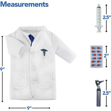 Wine Gifts for Doctors - Fun White Coat Wine Bag