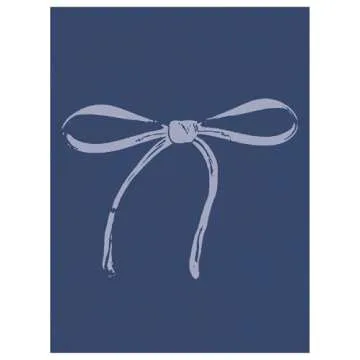 Stylish Floerns Blue Bowknot Tube Crop Top for Women