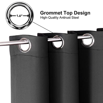 ChrisDowa Blackout Curtains for Stylish Room Darkening