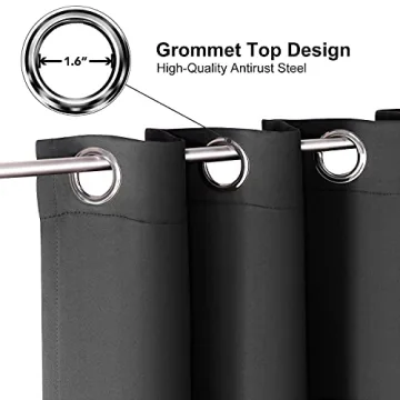 ChrisDowa Blackout Curtains for Stylish Room Darkening