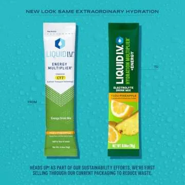 Liquid I.V. Hydration Multiplier + Energy Yuzu Pineapple