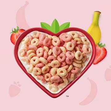 Heart Healthy Strawberry Banana Cheerios, 19 OZ Family Size