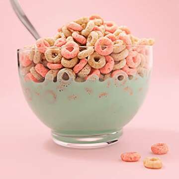 Strawberry Banana Cheerios Heart Healthy Cereal, Gluten Free Cereal With Whole Grain Oats, 19 OZ Family Size