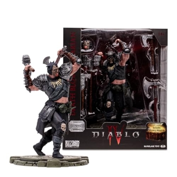 McFarlane Toys - Diablo IV Death Blow Barbarian (Common) 1:12 Scale Posed Figure