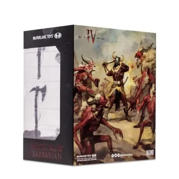 McFarlane Diablo IV Barbarian Figure - Customizable Collectible