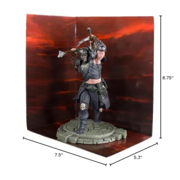 McFarlane Diablo IV Barbarian Figure - Customizable Collectible
