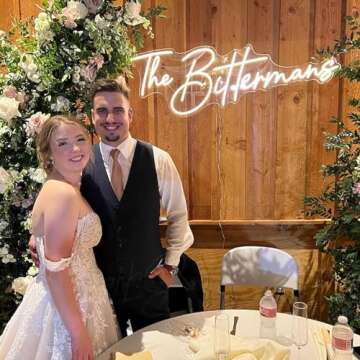 YSMNDE Custom Neon Signs, Personalized Name Neon Light, Dimmable LED Neon Sign for Home Bedroom Wall...