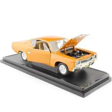 1970 AMC Rebel Brown Metallic Diecast Model 1:18