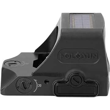 Holosun HE508T-RD X2 - Durable Multi-Reticle Pistol Sight