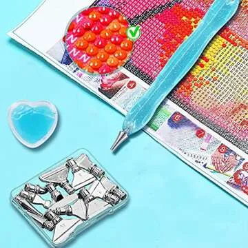 13 Pieces Metal Tips for Diamond Painting Incl. 6 Styles