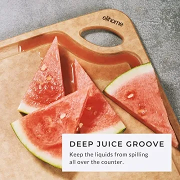 Elihome Classic 4-in-1 Cutting Board Set – Dishwasher Safe