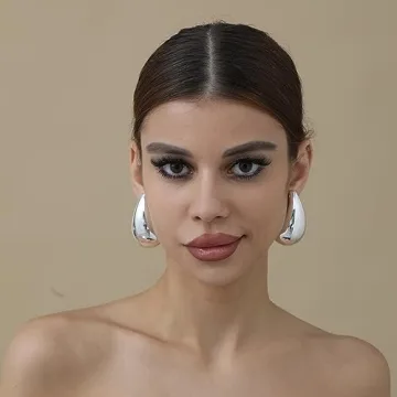 Stylish Extra Large Drop Earrings for Fashion Statement