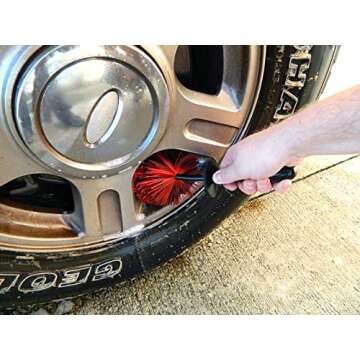 EZ Detail Brush Big - Non-Scratch Vehicle Cleaner