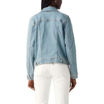 Levi's Women's Original Trucker Jacket, Jeanie, Large