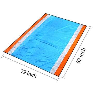 Mumu Sugar Sand Free Beach Mat - Oversized Outdoor Blanket