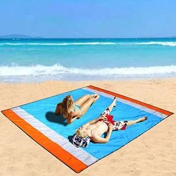 Mumu Sugar Sand Free Beach Mat - Oversized Outdoor Blanket