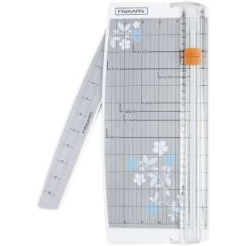 Fiskars 12 Inch Portable Scrapbooking Trimmer in Blue
